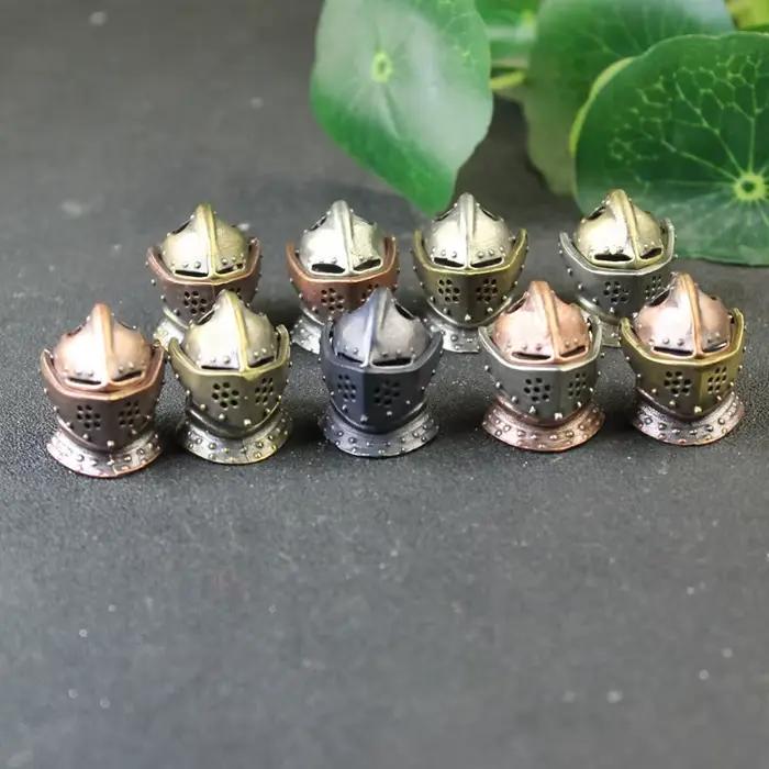 Casque de guerrier en laiton