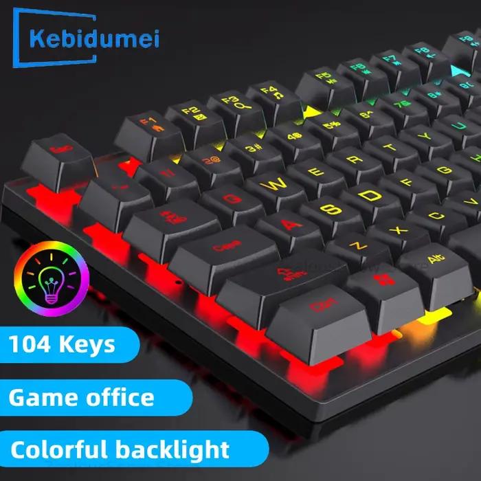 Clavier mécanique filaire rvb