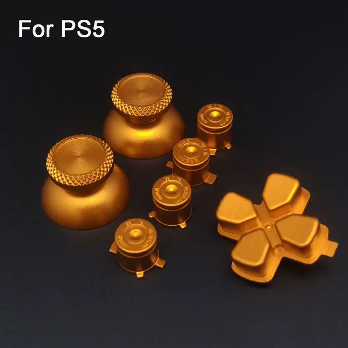 Kit de boutons métalliques ABXY