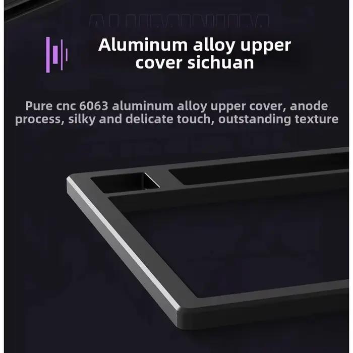 ATK RS7 clavier d'axe magnétique de jeu haut de gamme filaire en aluminium bosse ultra-basse latence 8K taux de polissage déclencheur rapide haute valeur