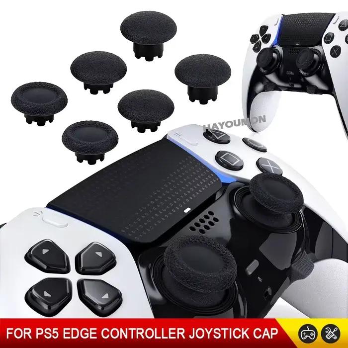 Lot de 6 manettes de remplacement pour manette PS5 Edge