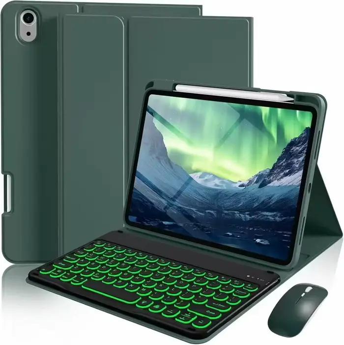 Coque de clavier rétroéclairée pour iPad 11e génération A16 11 pouces 2025