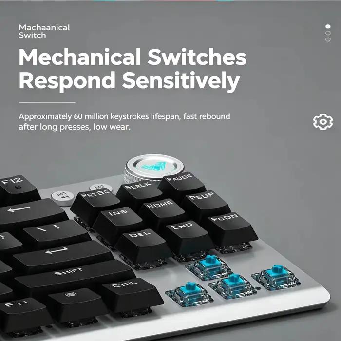 Clavier de jeu mécanique à 87 touches