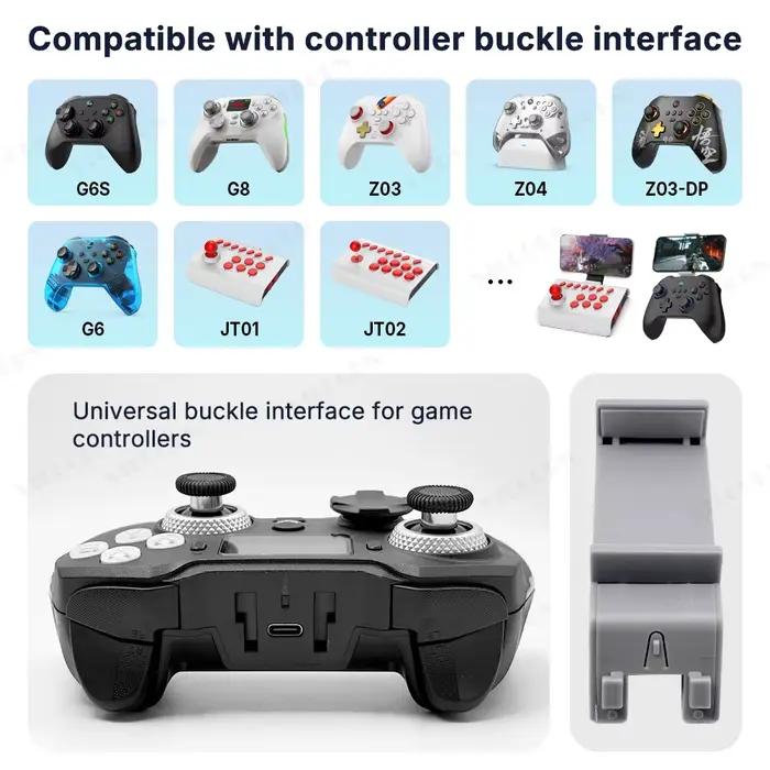 Support de téléphone pour manette de jeu G6 G6S G8 Z03 Z04
