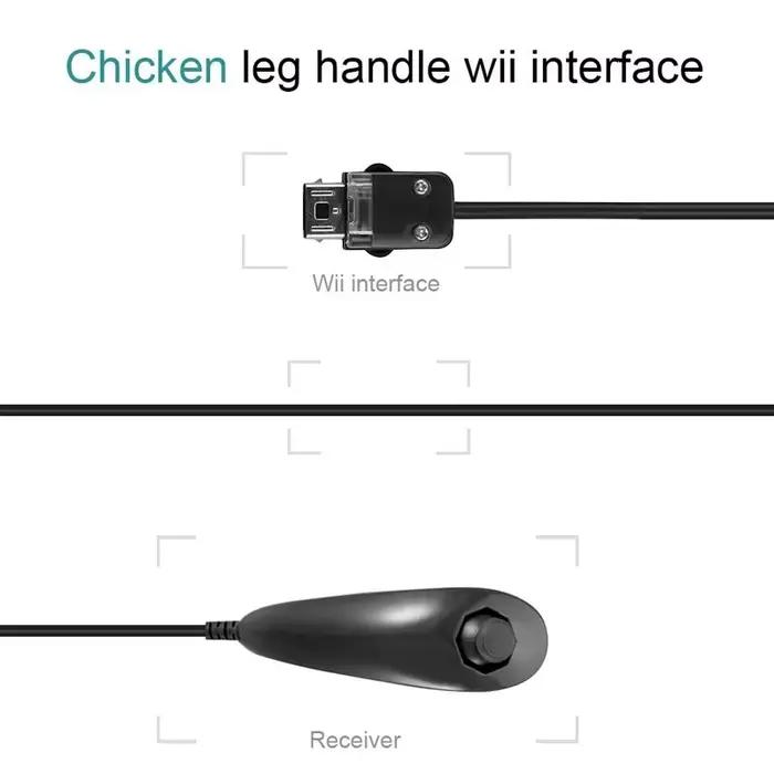 Nunchuck filaire pour Console Nintendo Wii / Wii U