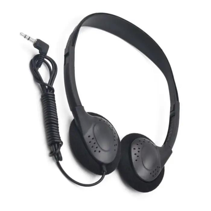 Casque stéréo filaire CUGUU avec annulation active du bruit pour PC, téléphone portable, console PS, jeux immersifs et musique haute qualité