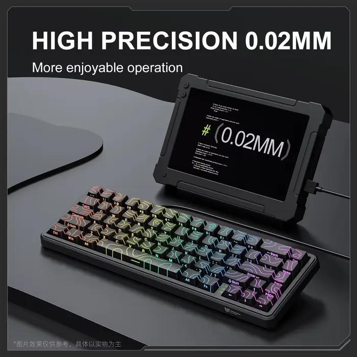 Clavier de jeu à interrupteur magnétique Onikuma G67 – 8 KHz