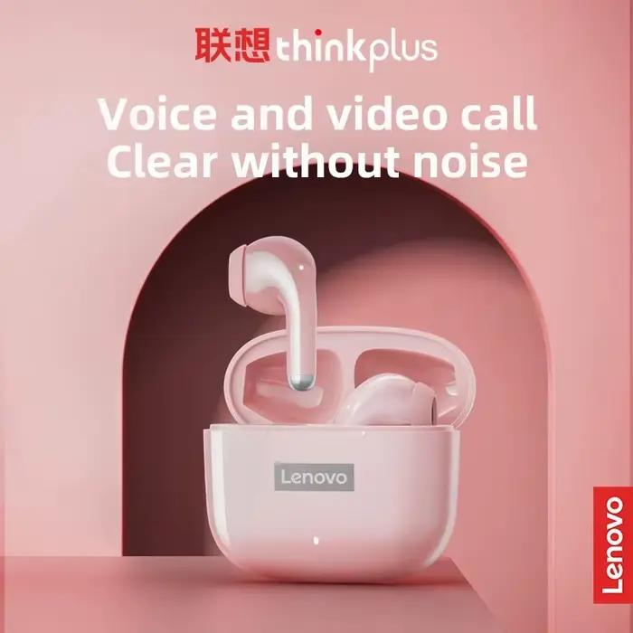 Écouteurs sans fil Lenovo LP40 Pro Bluetooth 5.4 TWS Hifi Stéréo pour Gaming et Sport avec Contrôle Tactile et Appel HD avec Micro