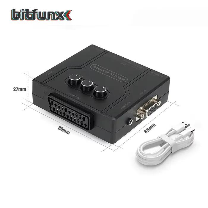 Bitfunx RGBS VGA vers YPBPR convertisseur de composants péritel
