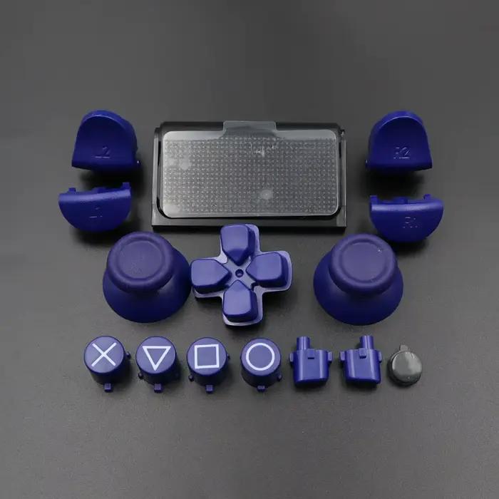 Pour PS4 Pro Slim JDS-040 JDM-040 contrôleur jeu complet boutons manettes capuchon tactile d-pad R1 L1 R2 L2 clé de Direction bouton ABXY