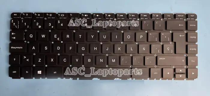 Nouveau clavier espagnol pour HP Pavilion X360 13-u140TU 13-u142TU 13-u102la 13-u001la 13-u003la 13-u000ns noir