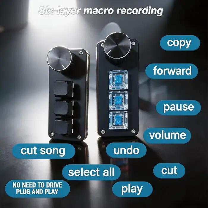 Clavier mécanique à une touche