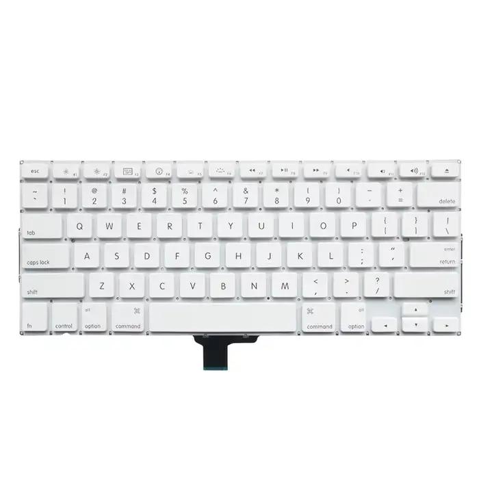 Clavier américain pour Macbook Pro 13 pouces, clavier américain blanc A1342