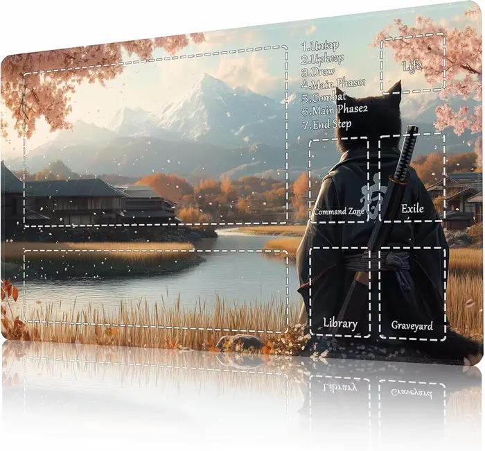 Tapis de jeu Design squelette de l'armée