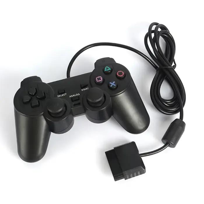 Manette de jeu analogique filaire pour console PS2