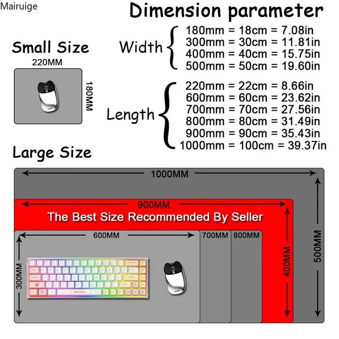 Tapis de souris personnalisé en caoutchouc imprimé HD pour maison bureau jeux cadeaux serviettes de table avec design anti-dérapant et bordures cousues durable pour une utilisation prolongée