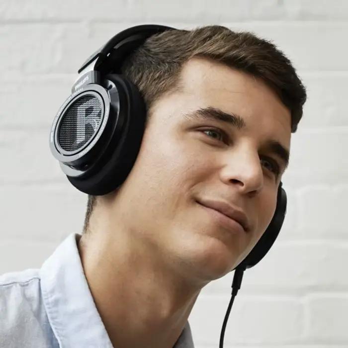Casque audio professionnel HiFi stéréo supra-auriculaire PHILIPS