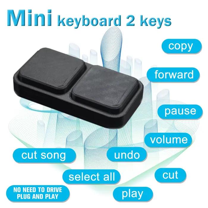 Clavier macro programmable USB 1/2 touches
