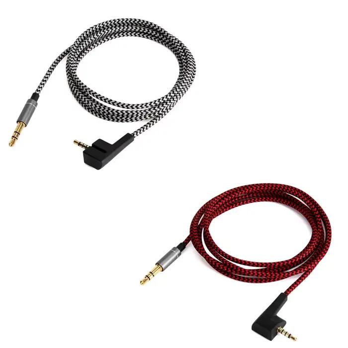 Nouveau câble Audio en Nylon pour écouteurs Sennheise HD438 HD439 HD451 HD461G/i HD471i