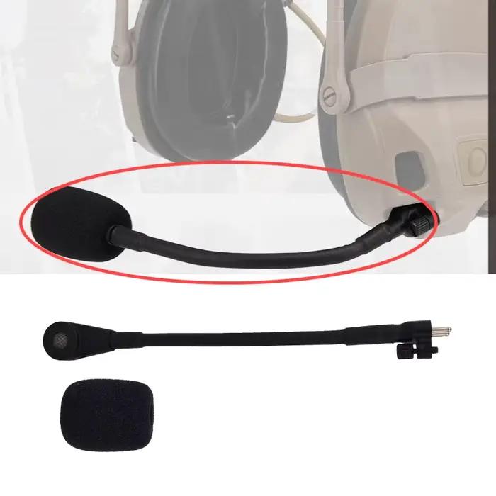 Le casque tactique antibruit remplace le microphone écouteur micro