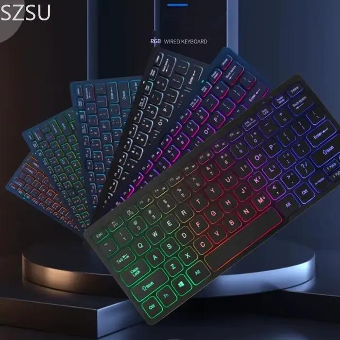 SZSU – clavier fin avec rétroéclairage LED réglable