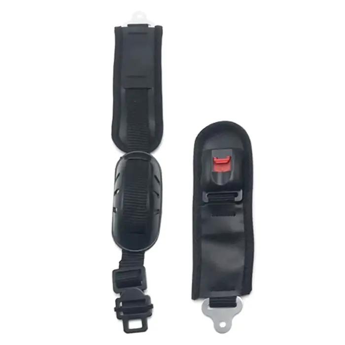 Sangle de mentonnière universelle pour casque de moto, stabilisateur de mentonnière de sécurité, boucle de fixation sécurisée pour remplacement de sangle