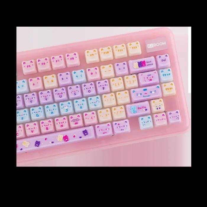 KiiBOOM Meow Pudding V2 – Ensemble de touches de clavier 128 touches