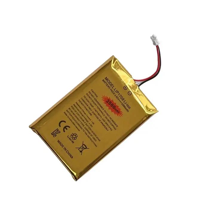 Batterie de contrôleur de jeu Dualsense pour Sony PlayStation 5 3500mAh LIP1708 haute densité énergétique protection surcharge et surchauffe disponible en blanc bleu jaune noir vert