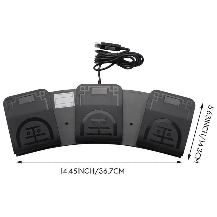 Clé de commande de commutateur au pied USB pour ordinateur personnalisable pour musiciens formateurs et joueurs occasions spéciales