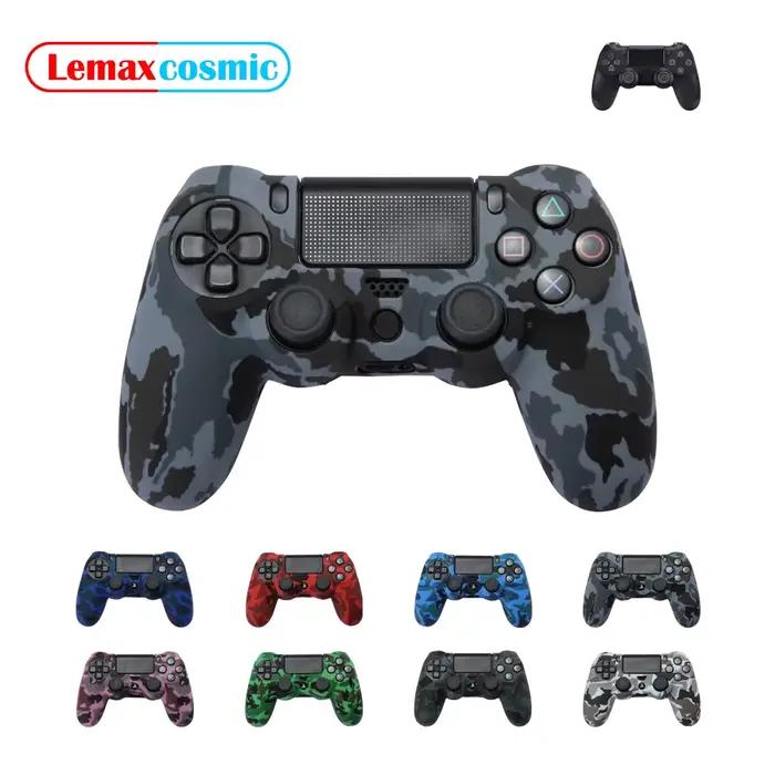 CamSolomon-Coque de protection en silicone souple pour manette Sony Playstation 4