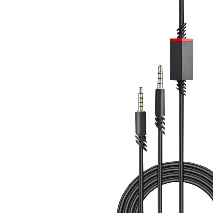 Câble Audio Muet En Ligne Pour Casques De Jeu Astro A10 A30 A40 A40TR A50 Câble De Console Audio Pour Contrôleur PS5 PS4 Haute Qualité Sonore Durabilité Supérieure Longueur Optimisée Expérience Audio Immersive Occasions De Jeu