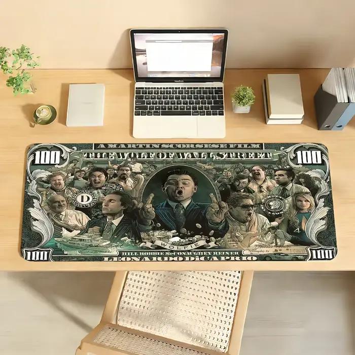 Tapis de souris en caoutchouc antidérapant pour ordinateur portable