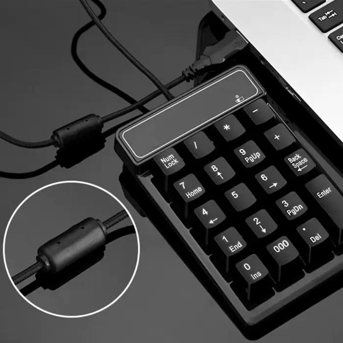 Mini clavier numérique filaire USB