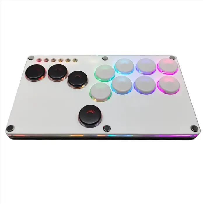 [B63C] Flatbox Hitbox jeu de combat d'arcade encodeur contrôleur Xinput/Dinput Mini
