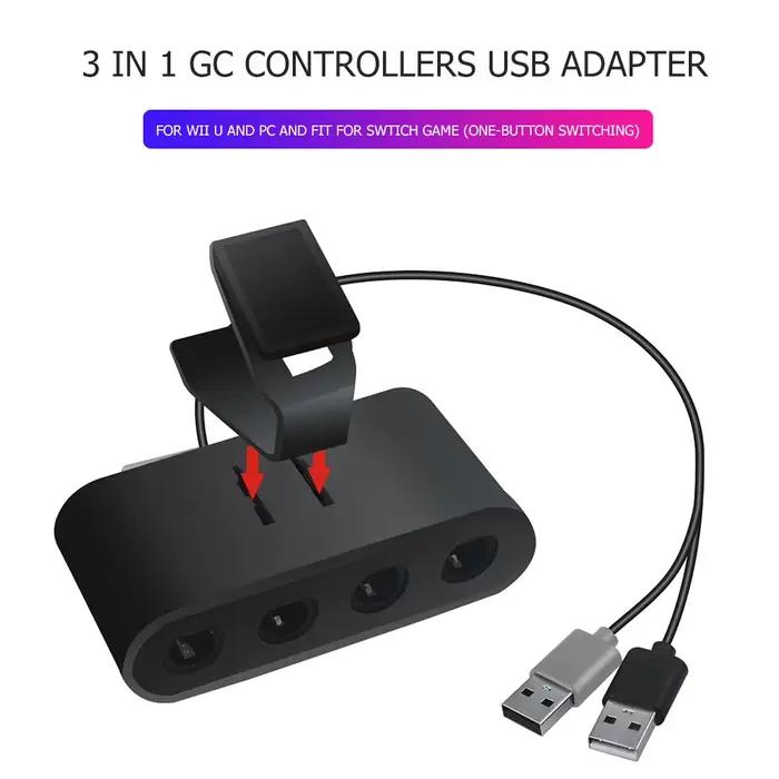 Convertisseur 4 Ports pour contrôleurs GameCube GC