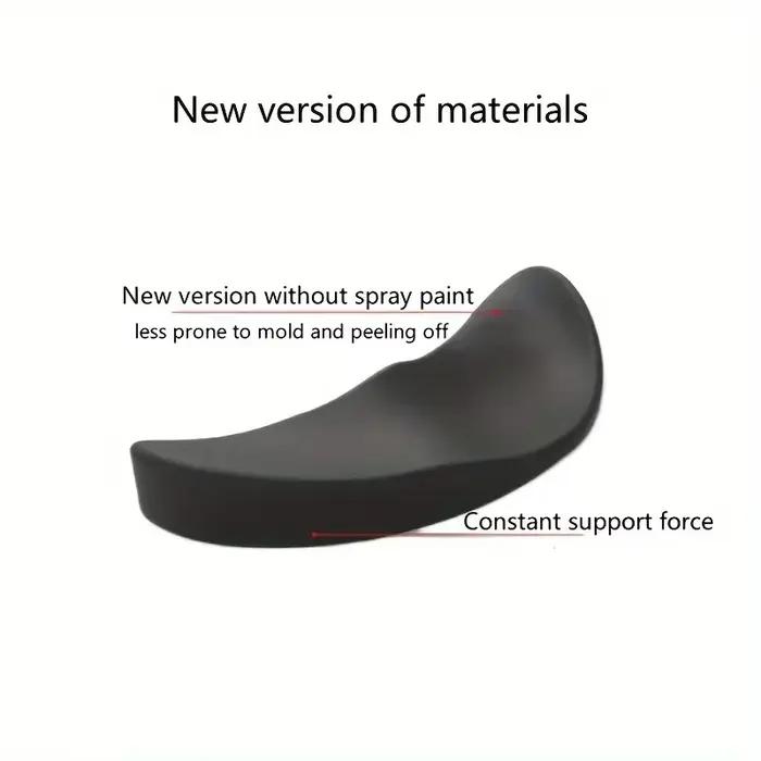 Repose-poignets ergonomique coulissant en gel de silicone souple et léger