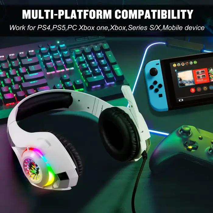 Casque de jeu filaire