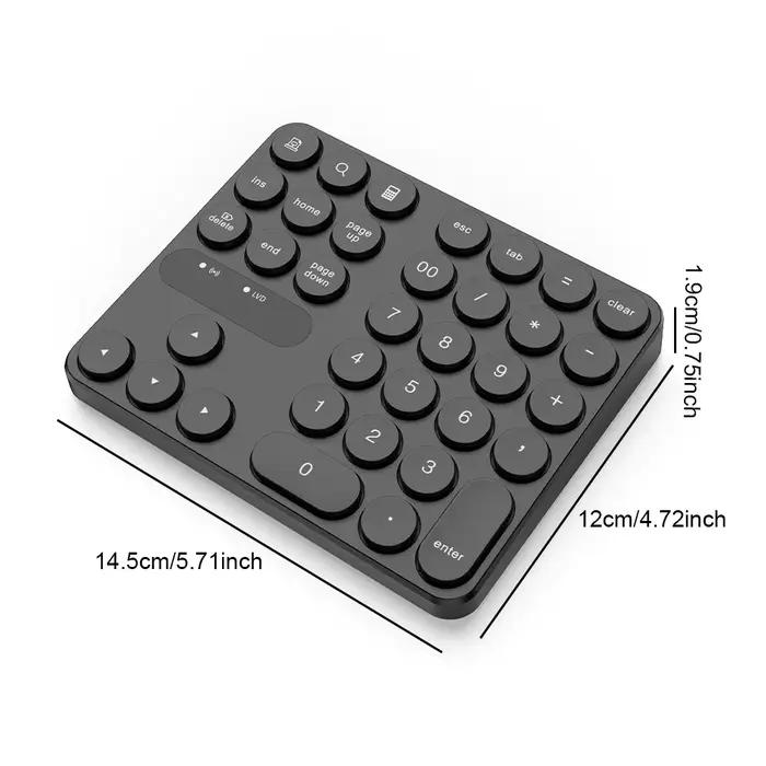 Mini clavier numérique sans fil 2.4G