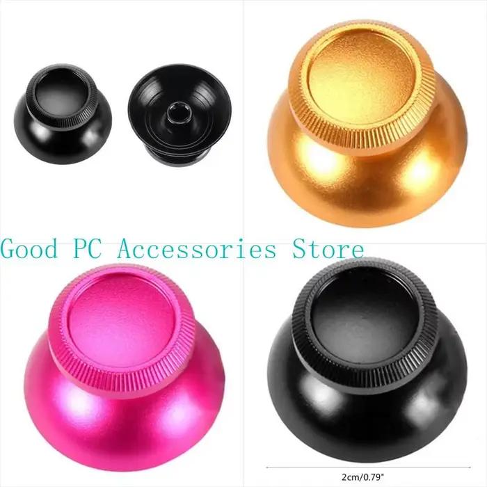 R53C Metal Thumbstick aluminium Thumbsticks Analogue pour P4 / P5 / Game Contrôleur Améliorez le contrôle