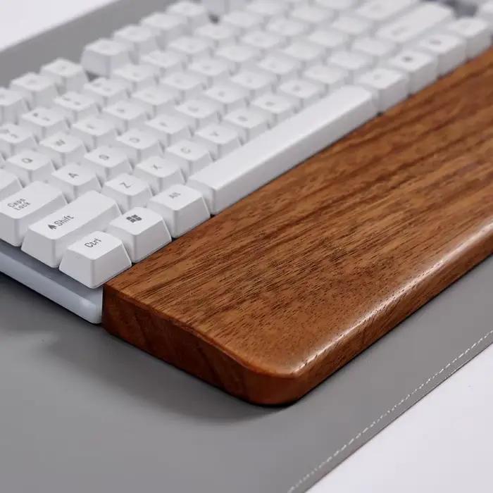 Repose-paume pour clavier en bois massif