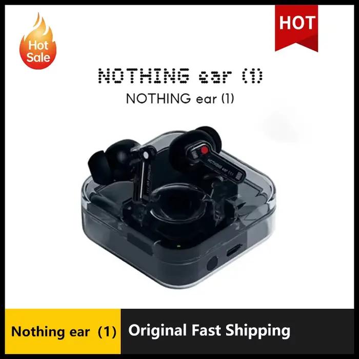 Nothing Ear 1 véritable écouteurs sans fil réduction Active du bruit dans l'oreille Bluetooth écouteur Portable étanche pour le travail de musique Gamer