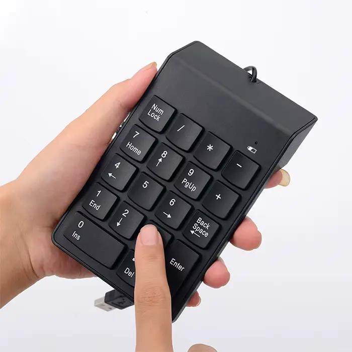 Clavier filaire USB universel Mini 18 touches
