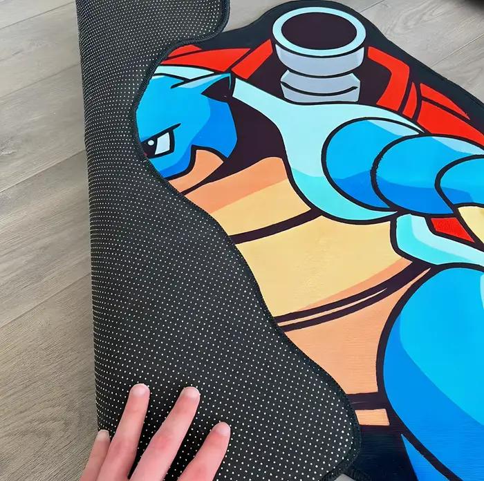 Tapis d'anime Blastoise/Lugia tapis/tapis en Polyester doux