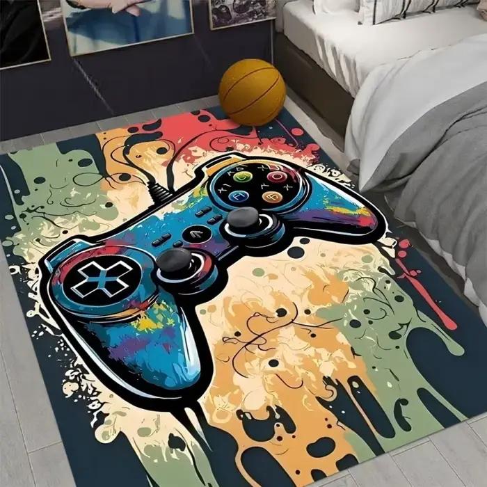 Tapis de jeu VIKAMA avec design de manette