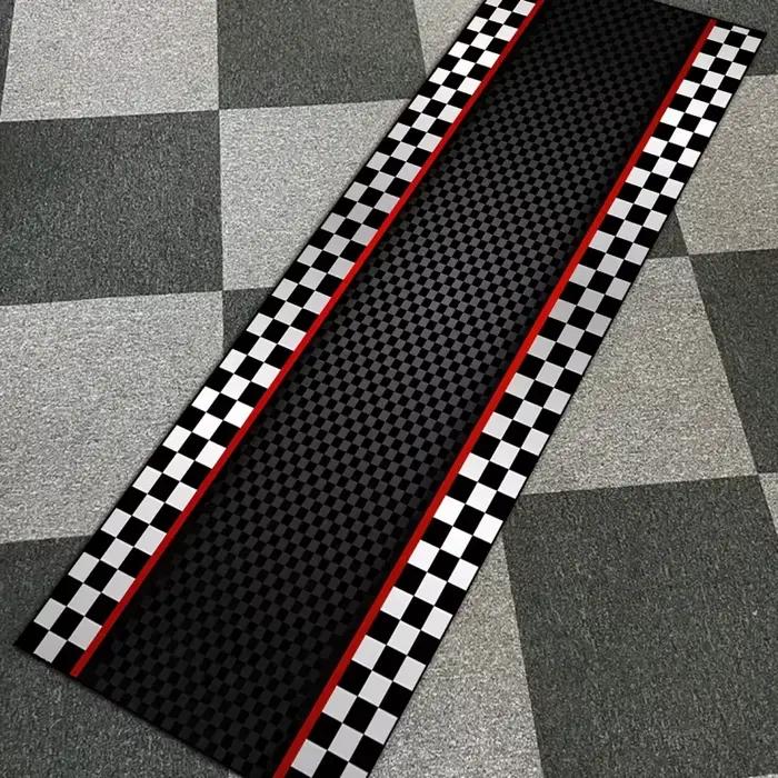 Tapis rayé à carreaux VIKAMA Racing