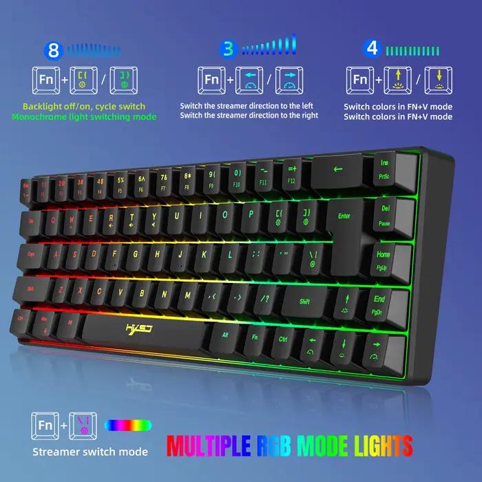 Clavier de jeu 60% pour cent