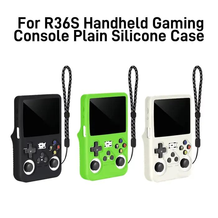 Coque en silicone pour joueur de jeu portable R36S