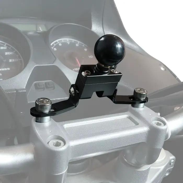 Fit pour SUZUKI SV1000 GSX-S750 GSX 1000S Katana DR-Z400SM v-strom 250 650 DL1000 Moto GPS Guidon Pince Navigation Mount