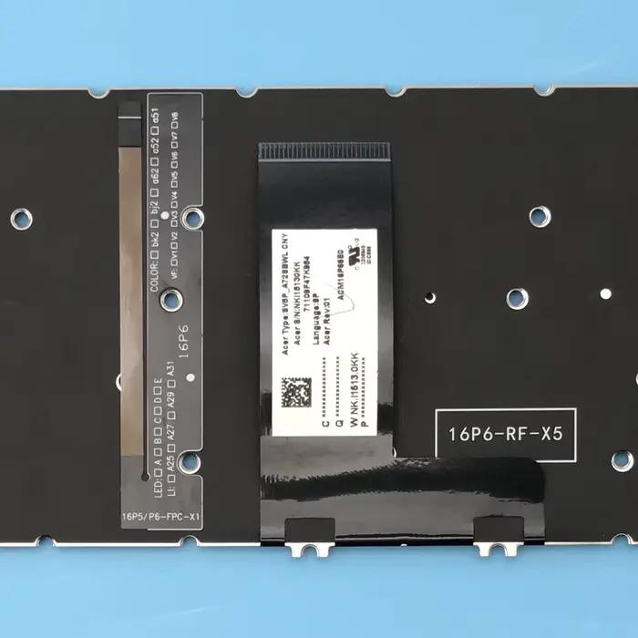 Clavier SP/US/HB pour Acer Aspire A315-42 A315-54 A515-43 A515-53 A515-52 A515-54G A515-55 A515-56G A515-56T N18Q13 N19C1 N19H1