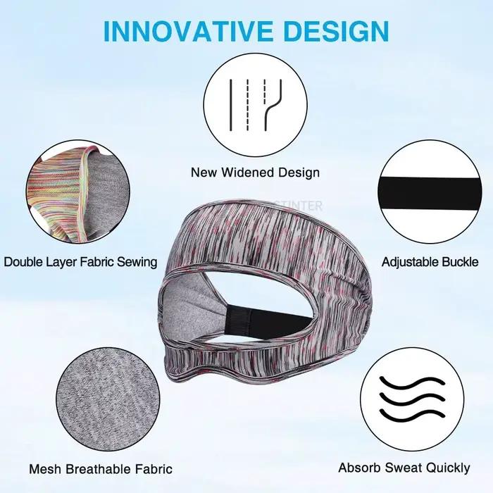 Pour lunettes VR Meta Quest 2 & Quest 3 : Masque oculaire ajustable